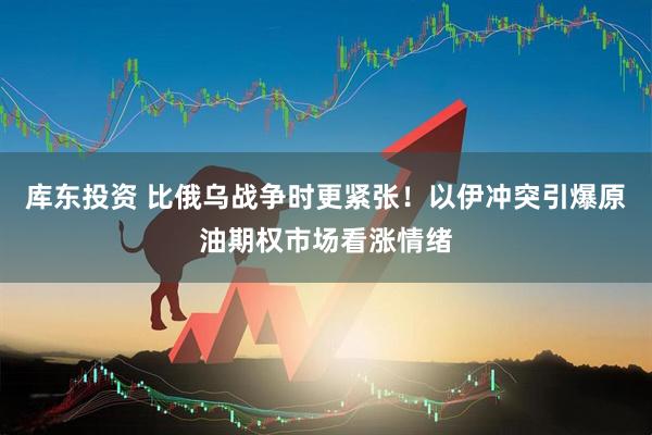 库东投资 比俄乌战争时更紧张！以伊冲突引爆原油期权市场看涨情绪