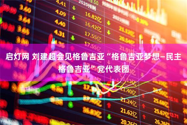 启灯网 刘建超会见格鲁吉亚“格鲁吉亚梦想—民主格鲁吉亚”党代表团